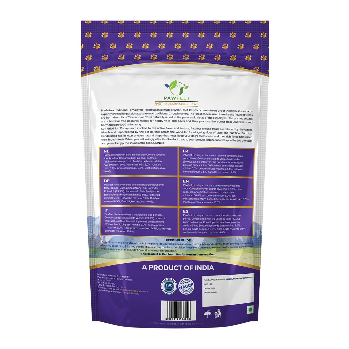 Himalayan Cheese Puff Bites for Dogs
