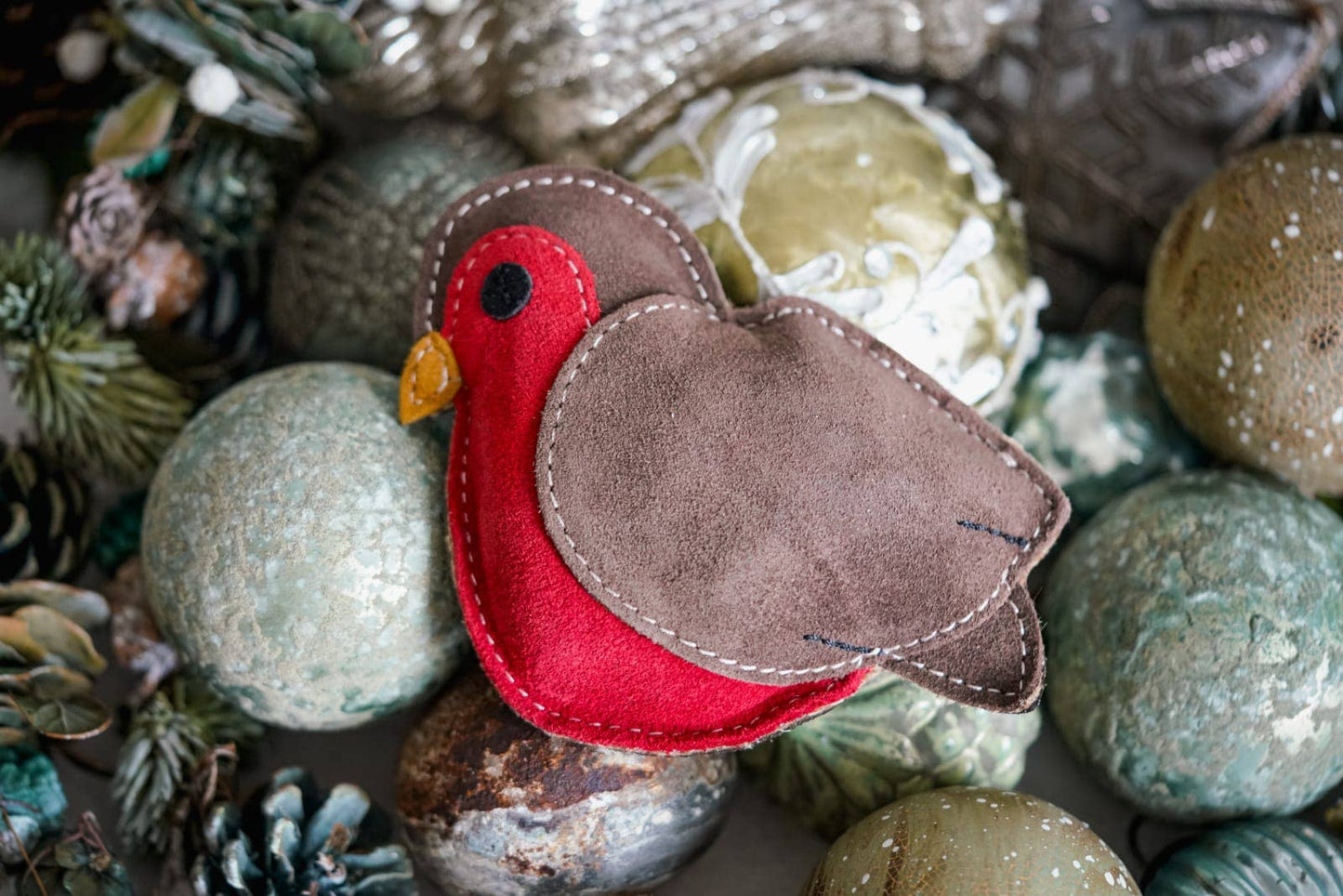 Rodney the Robin Christmas Eco Dog Toy