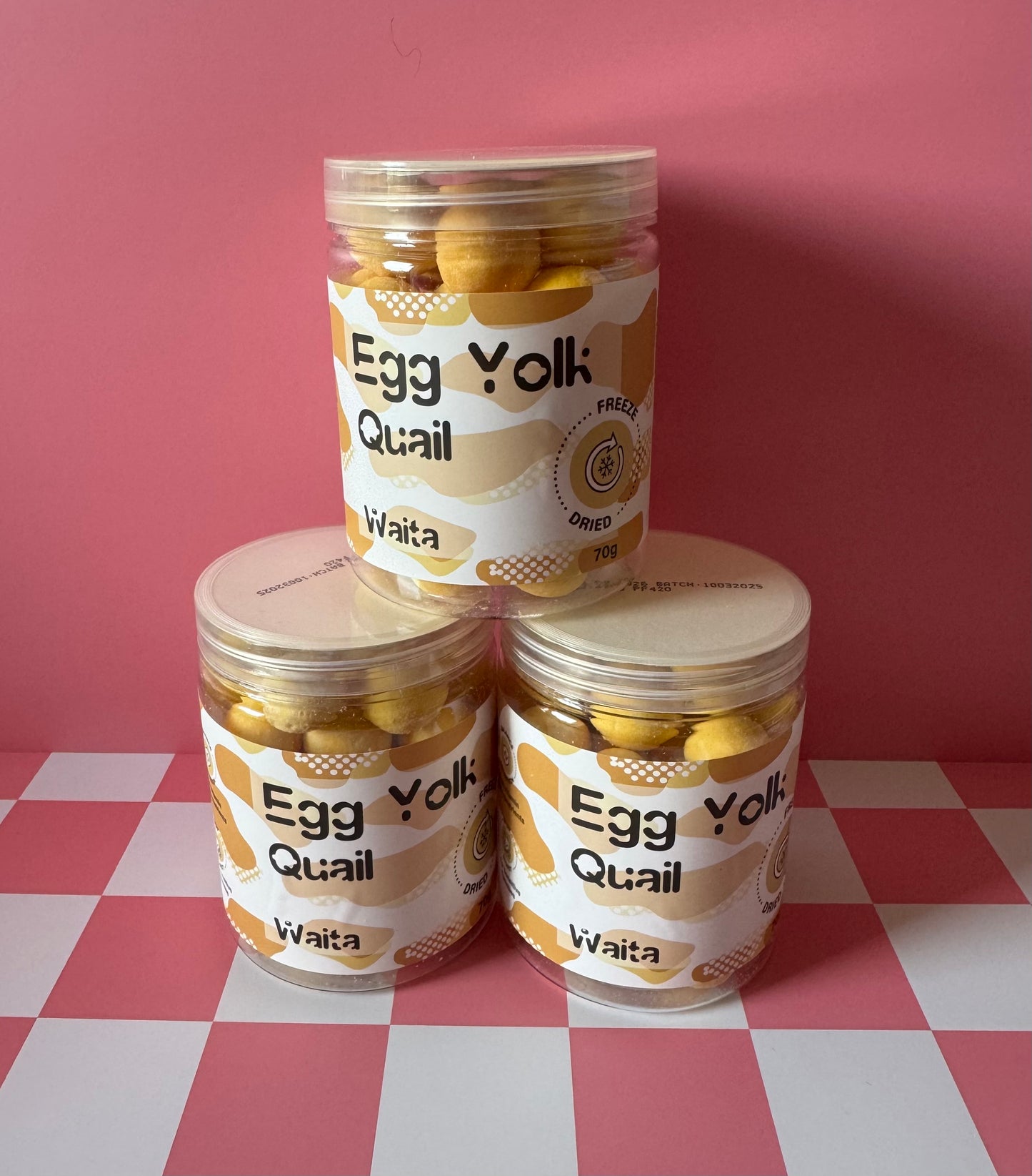 Freeze Dried Quail Egg Yolk