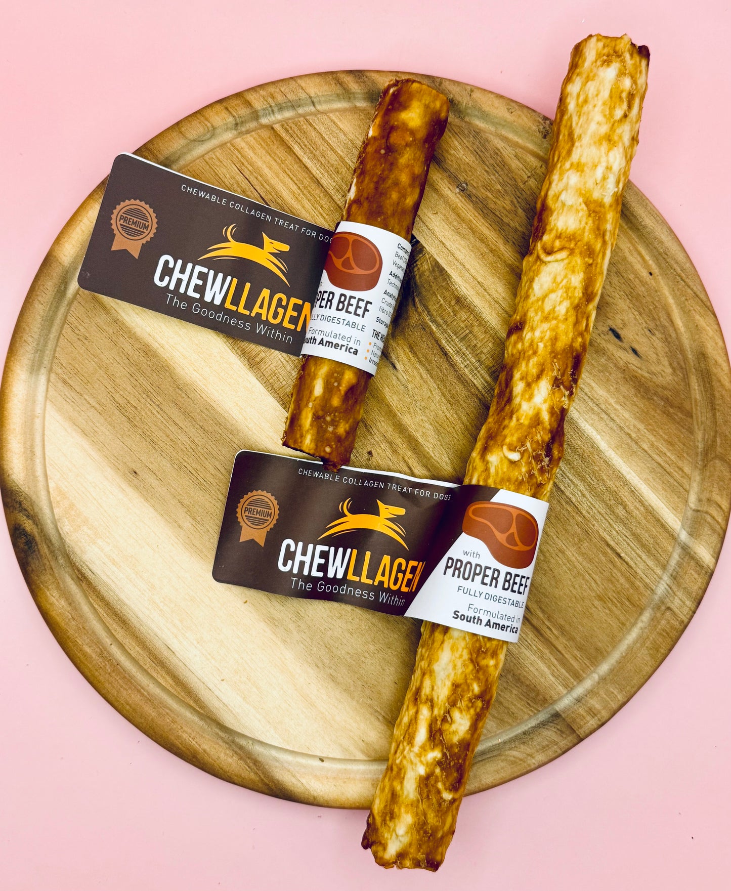 Chewllagen Beef Roll | Small |Large