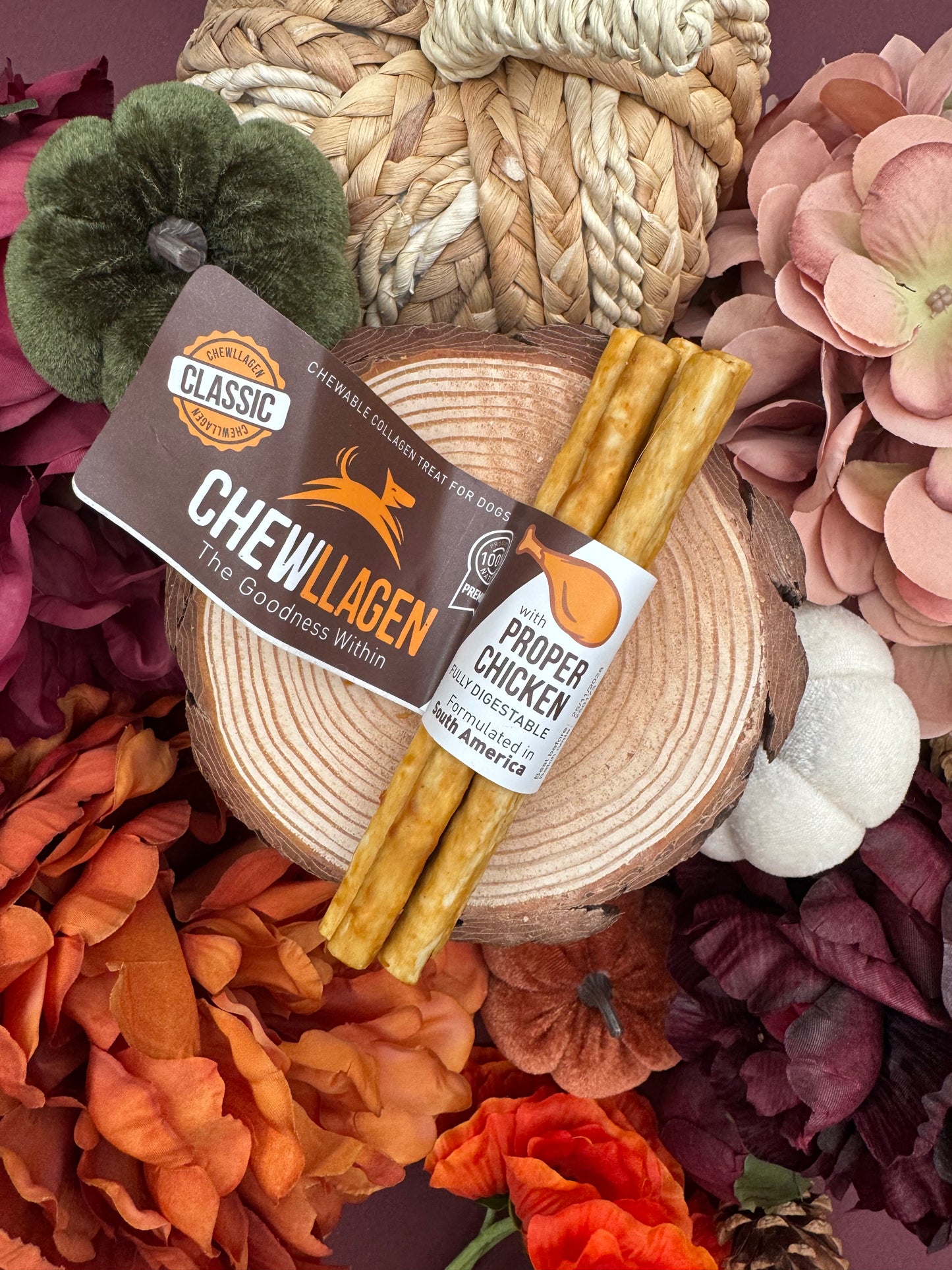 Chewllagen Chicken Mini Rolls