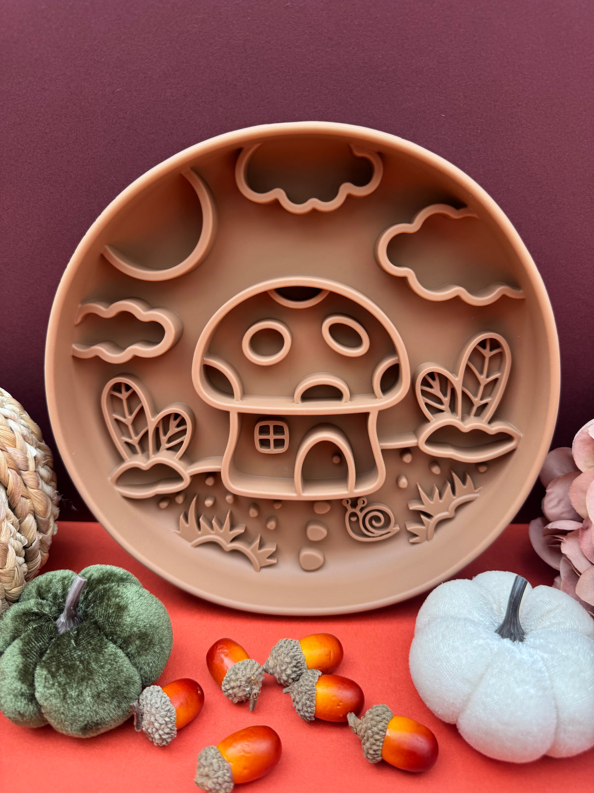Toadstool Enrichment Bowl | 2 colours