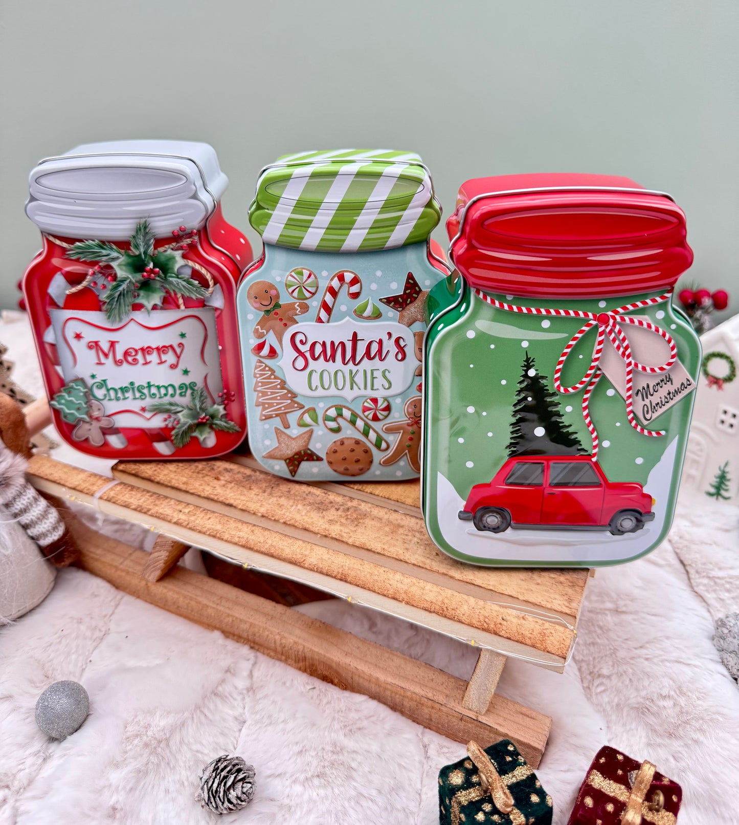 Christmas Cookie Tin