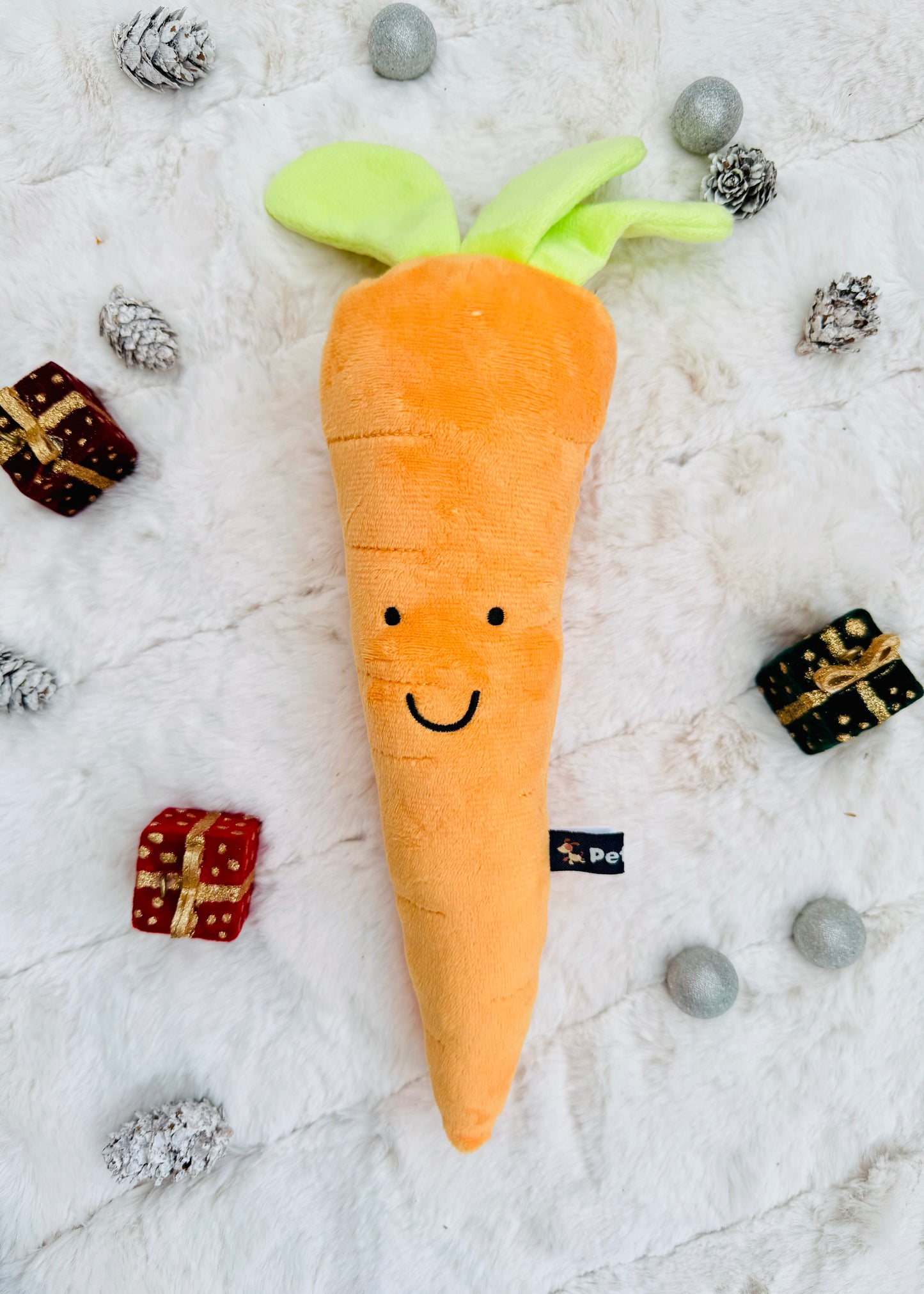 Foodie Faces Furry Carrot Toy