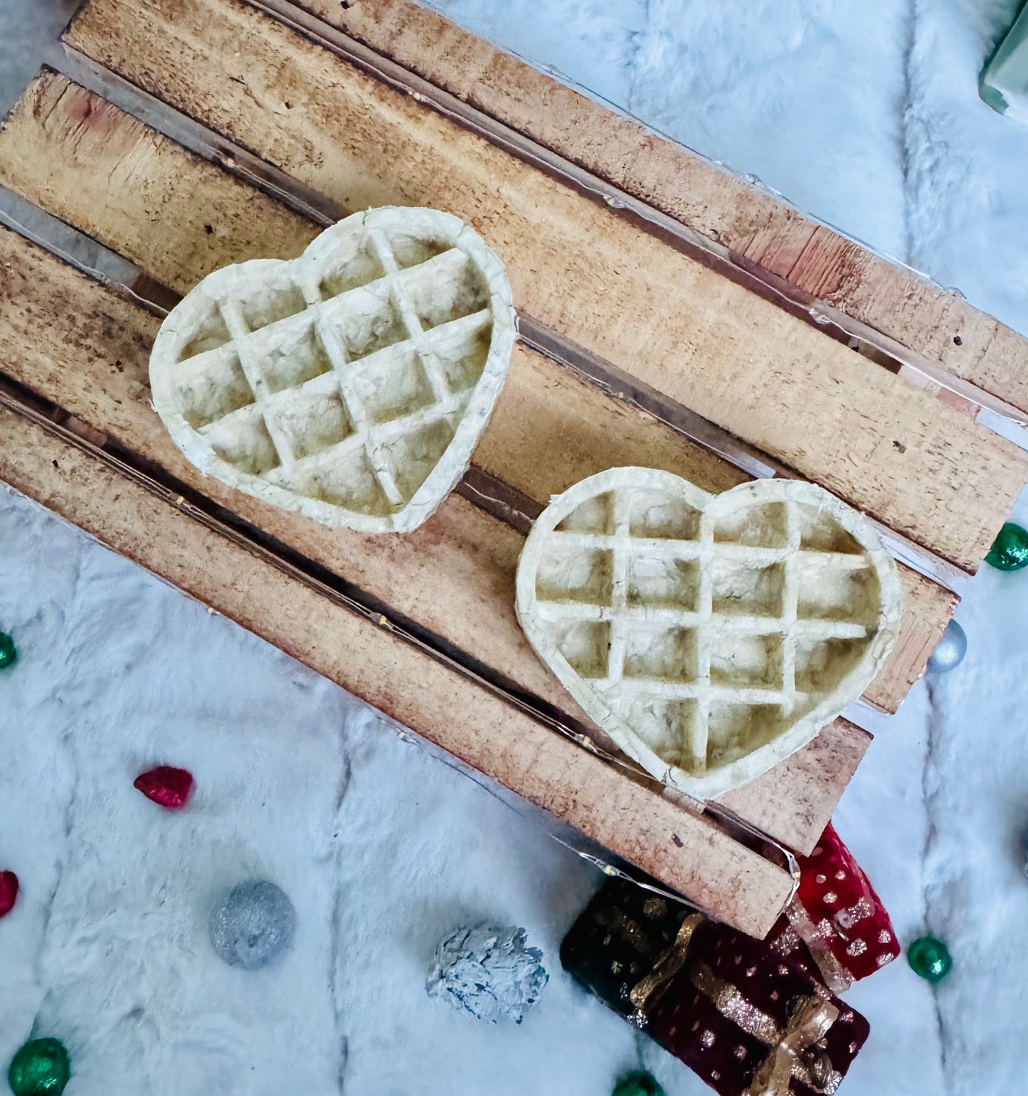Collagen Waffle Heart