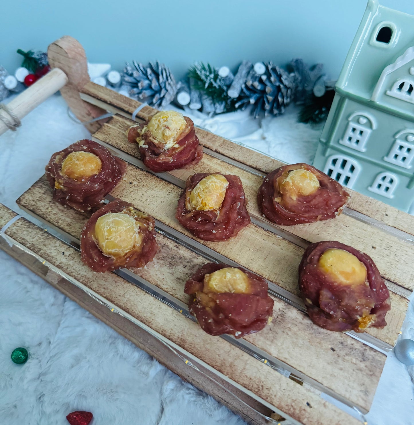 Egg Yolk Wrapped in Duck