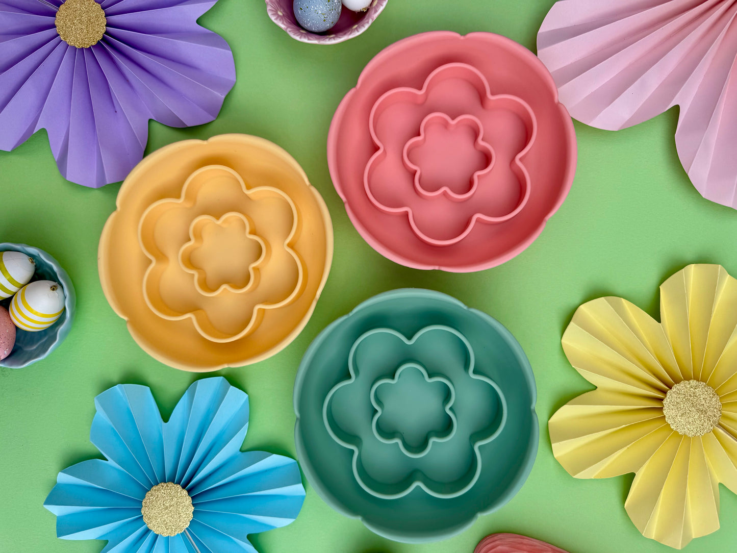 Flower Power Enrichment Bowls