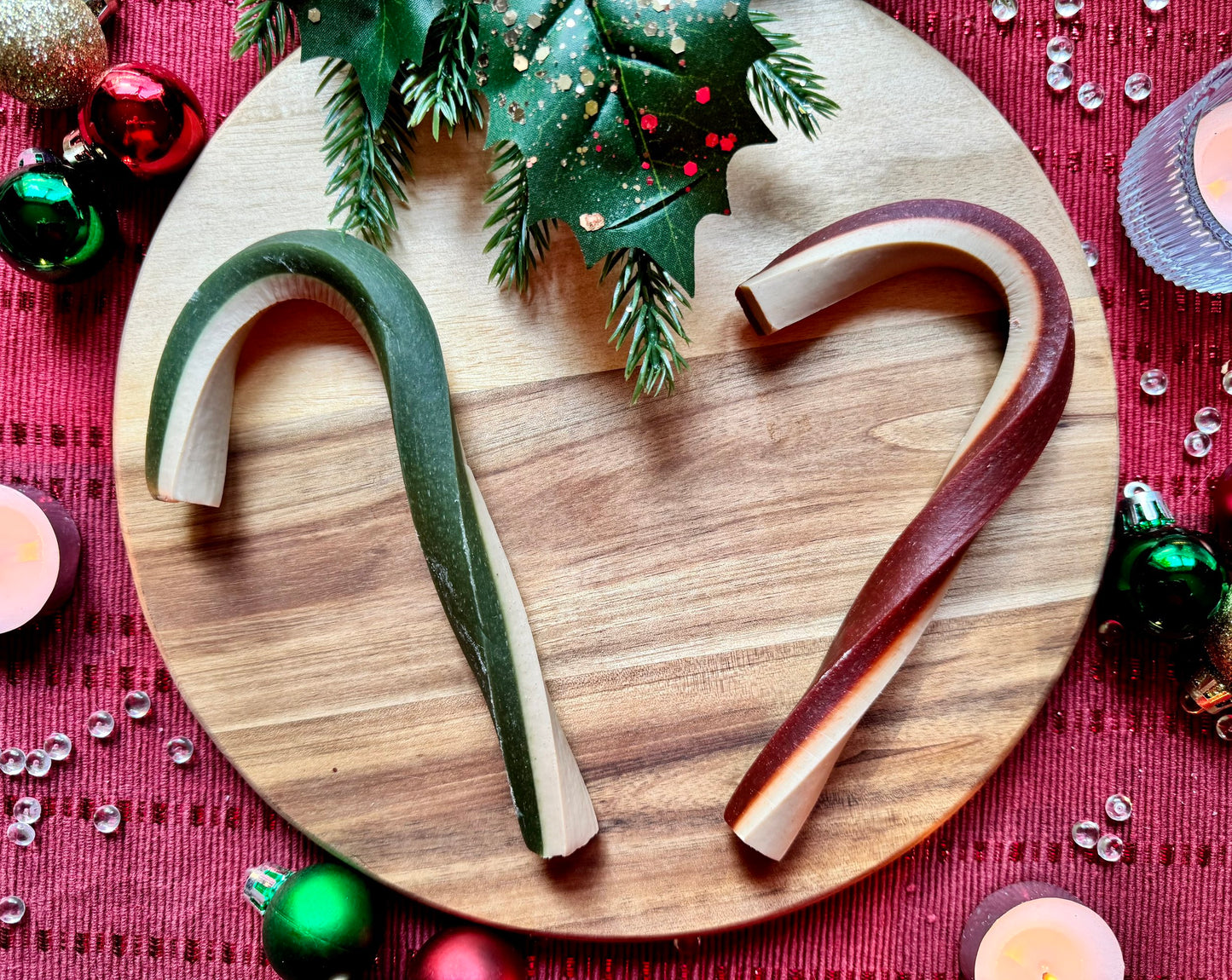 Christmas Veggie Cane