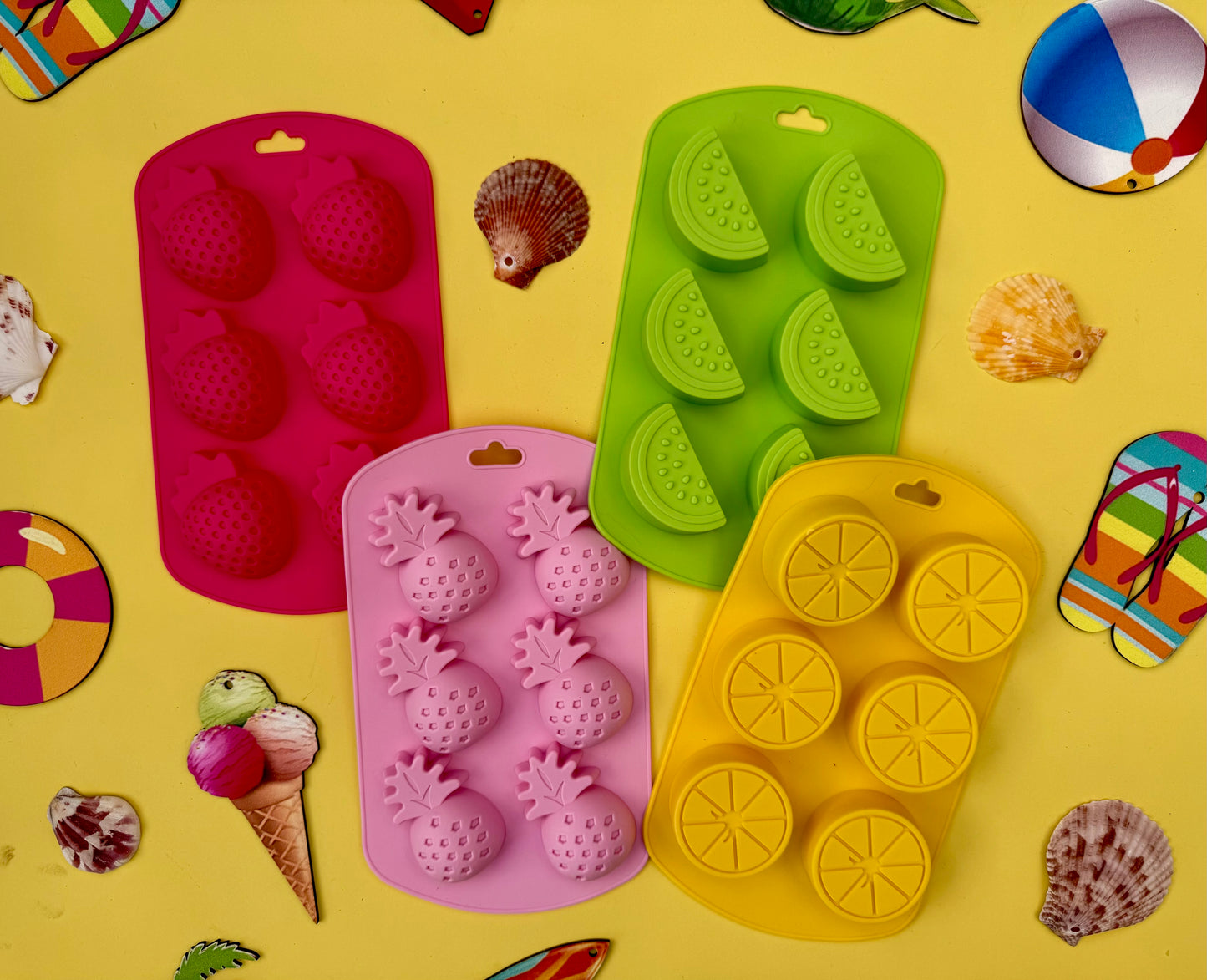 Summer Fruits Moulds