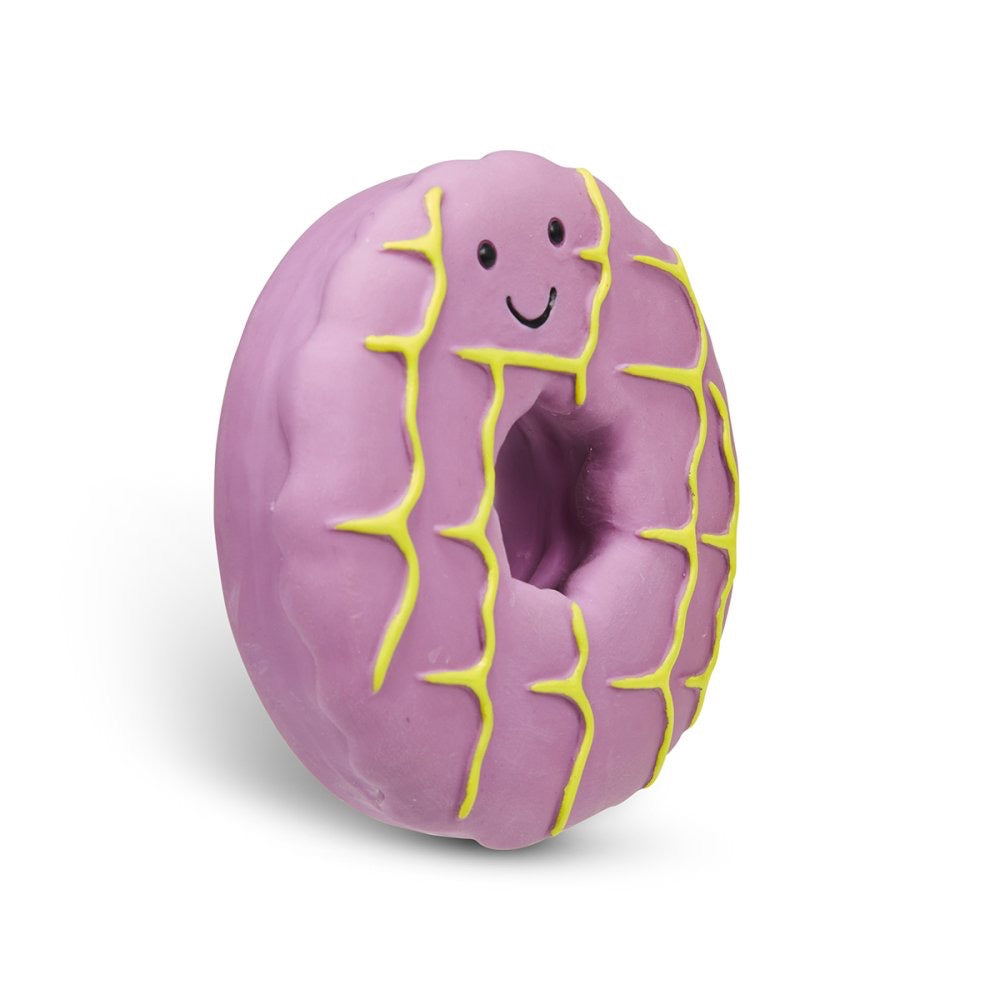 Foodie Faces Latex Toy | Iced Ring Biscuit