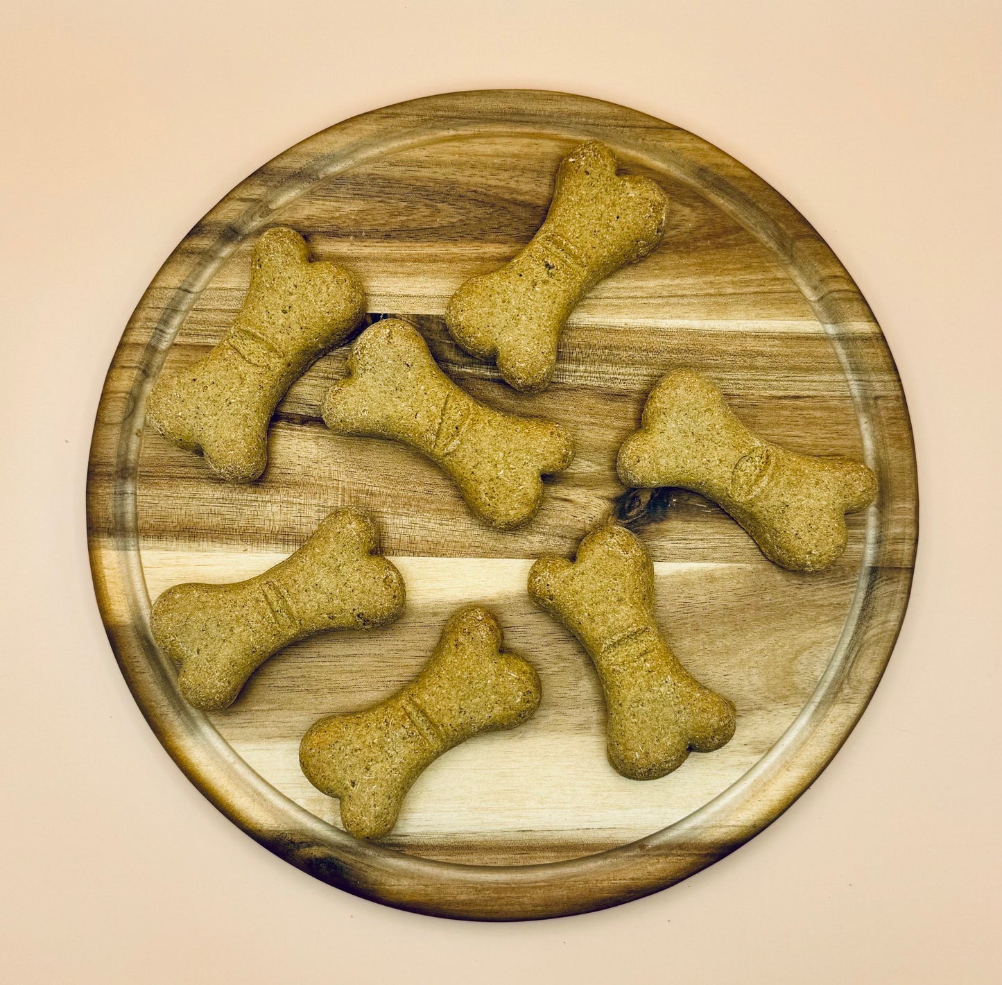 Banana & Peanut Butter Biscuit Bones