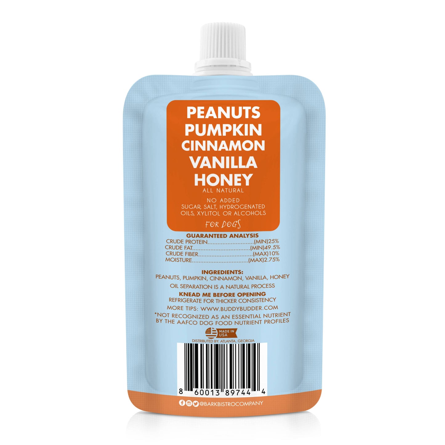 Pumpkin Vibes Buddy Budder