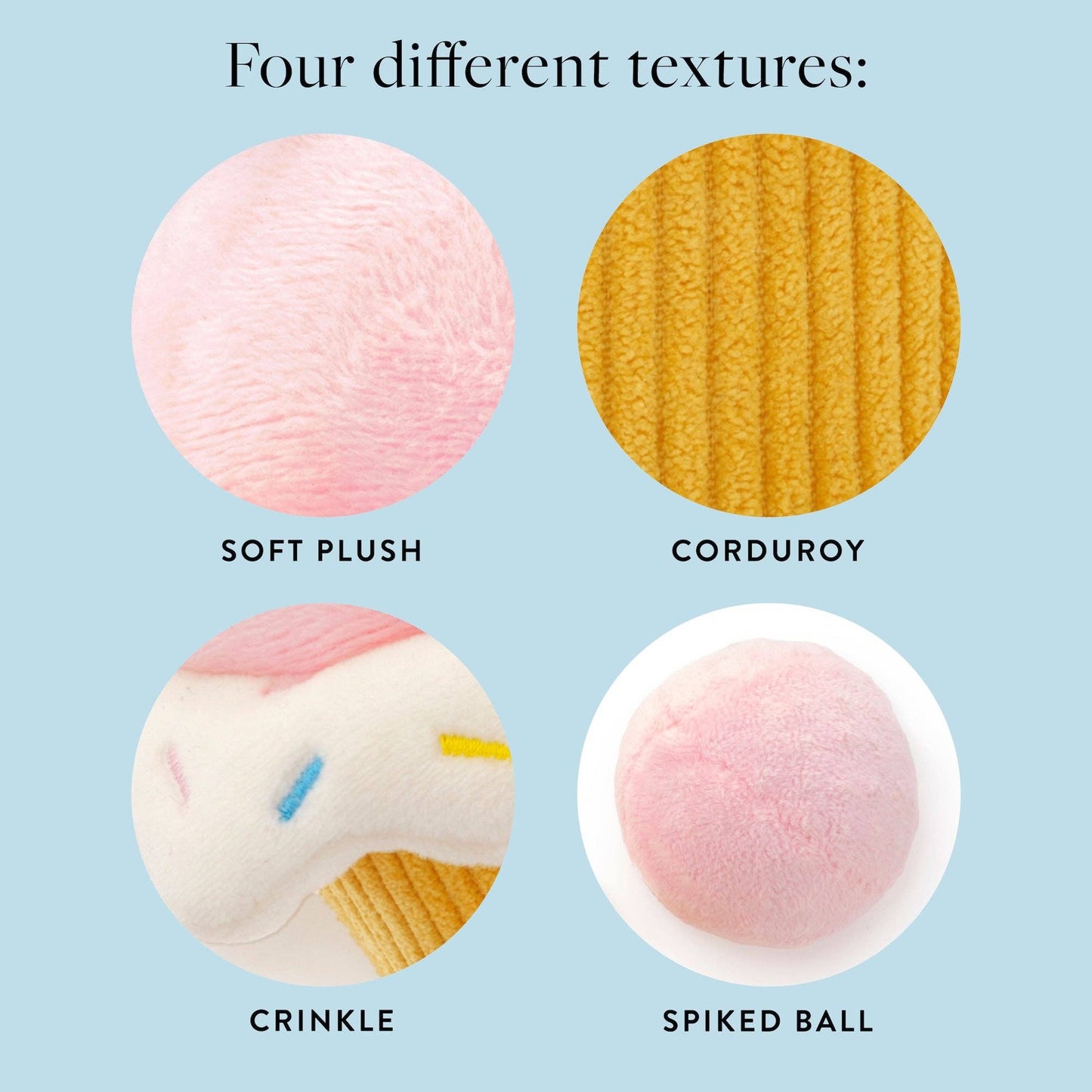 Birthday Cupcake Snuffle Dog Toy