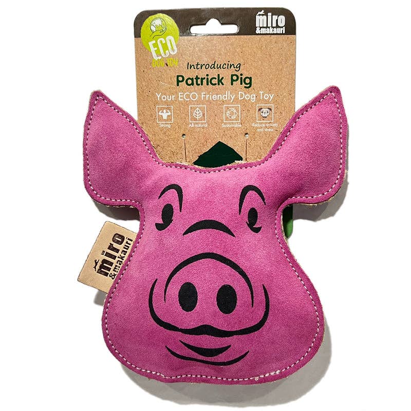 Eco Dog Toy - Patrick Pig