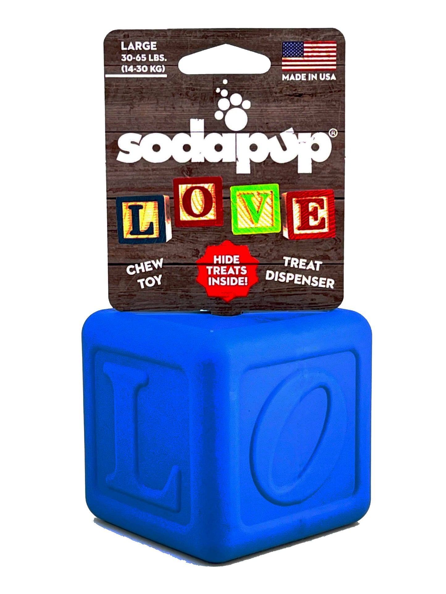 Love Cube Chew Toy & Treat Dispenser