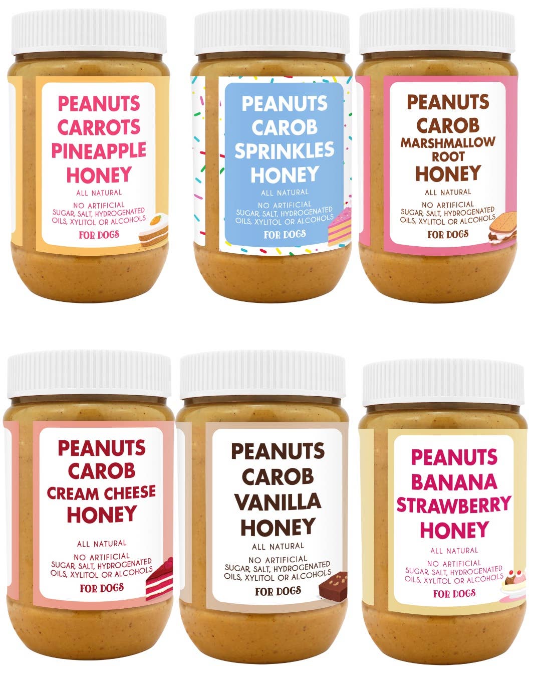 Bark Bistro Peanut Butter | 3 Dessert Flavours