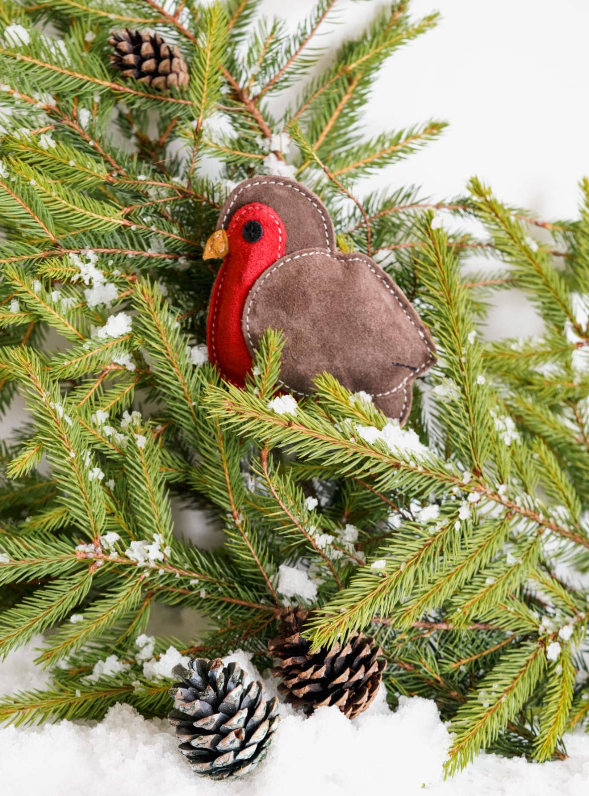 Rodney the Robin Christmas Eco Dog Toy