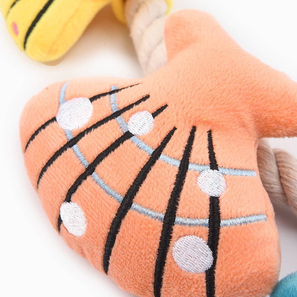 HugSmart Pet - Pirate Pups | Shell Necklace - Rope Toy