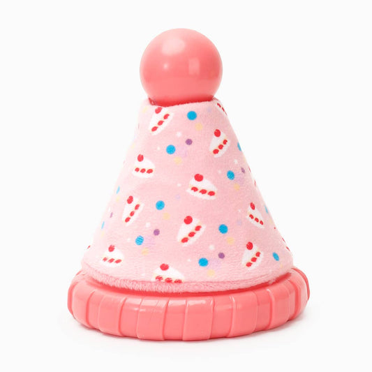 HugSmart Pet - Yappy Birthday |  Pink Party Hat