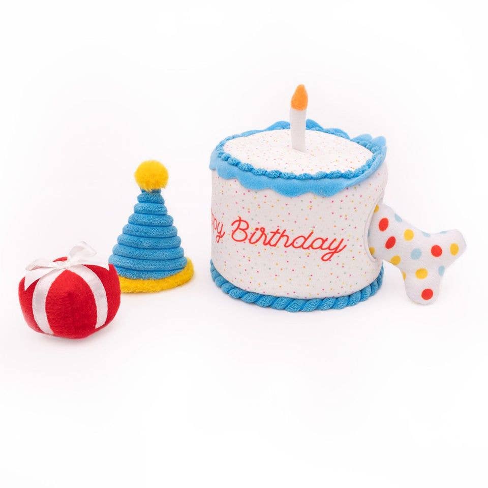 Zippy Burrow™ - Birthday Cake Burrow Toy