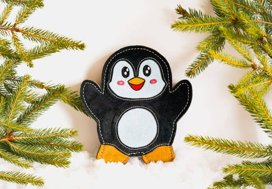 Poppy the Penguin Christmas Eco Dog Toy