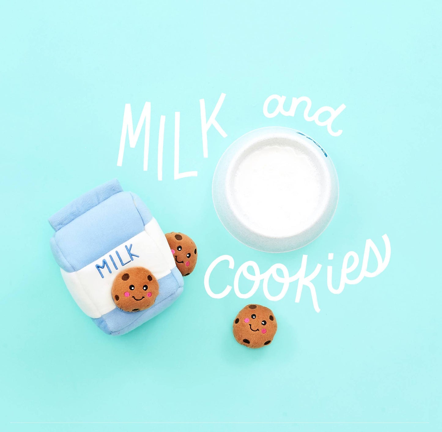 Milk and Cookies Burrow Toy