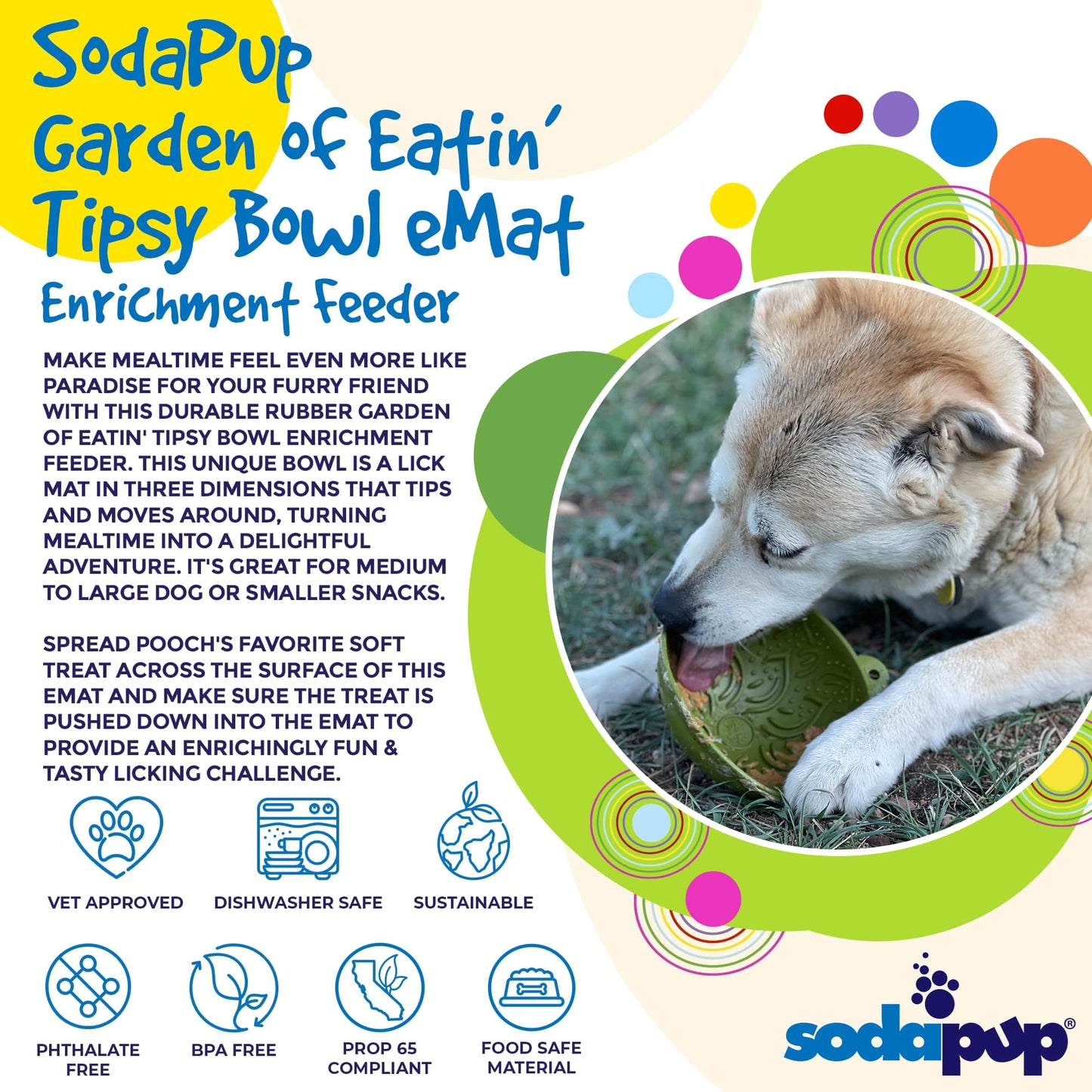 Garden of Eatin' Tipsy Bowl: Purple