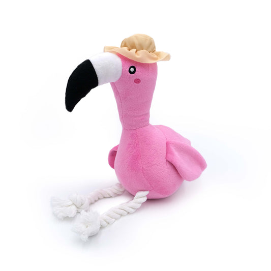 Freya the Flamingo - Dog Toy