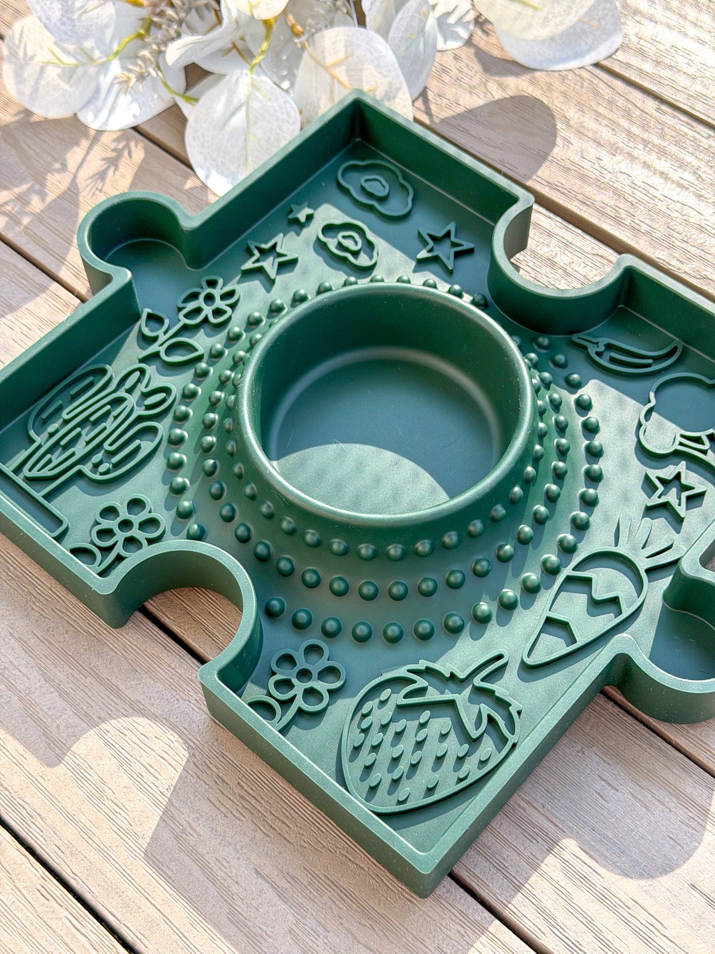 Puzzle Slow Bowl – Garden | 2 Colours
