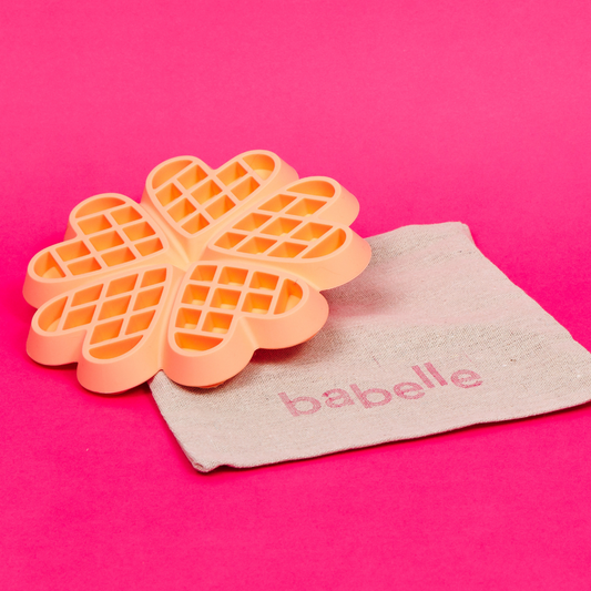 The Waffle Lickmat - Peach