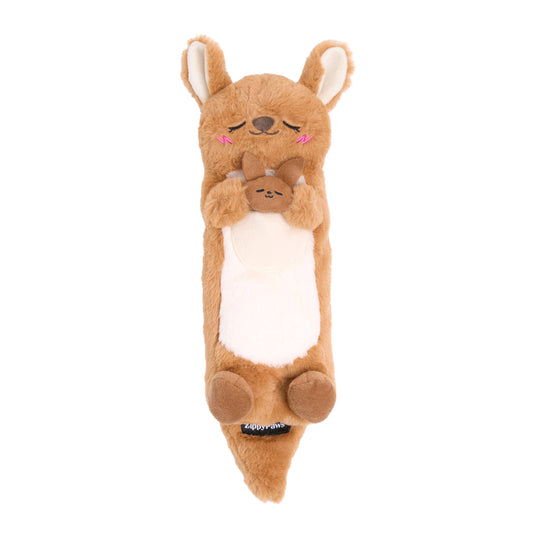 Zippy Paws Snooziez with Shhhqueaker - Kangaroo