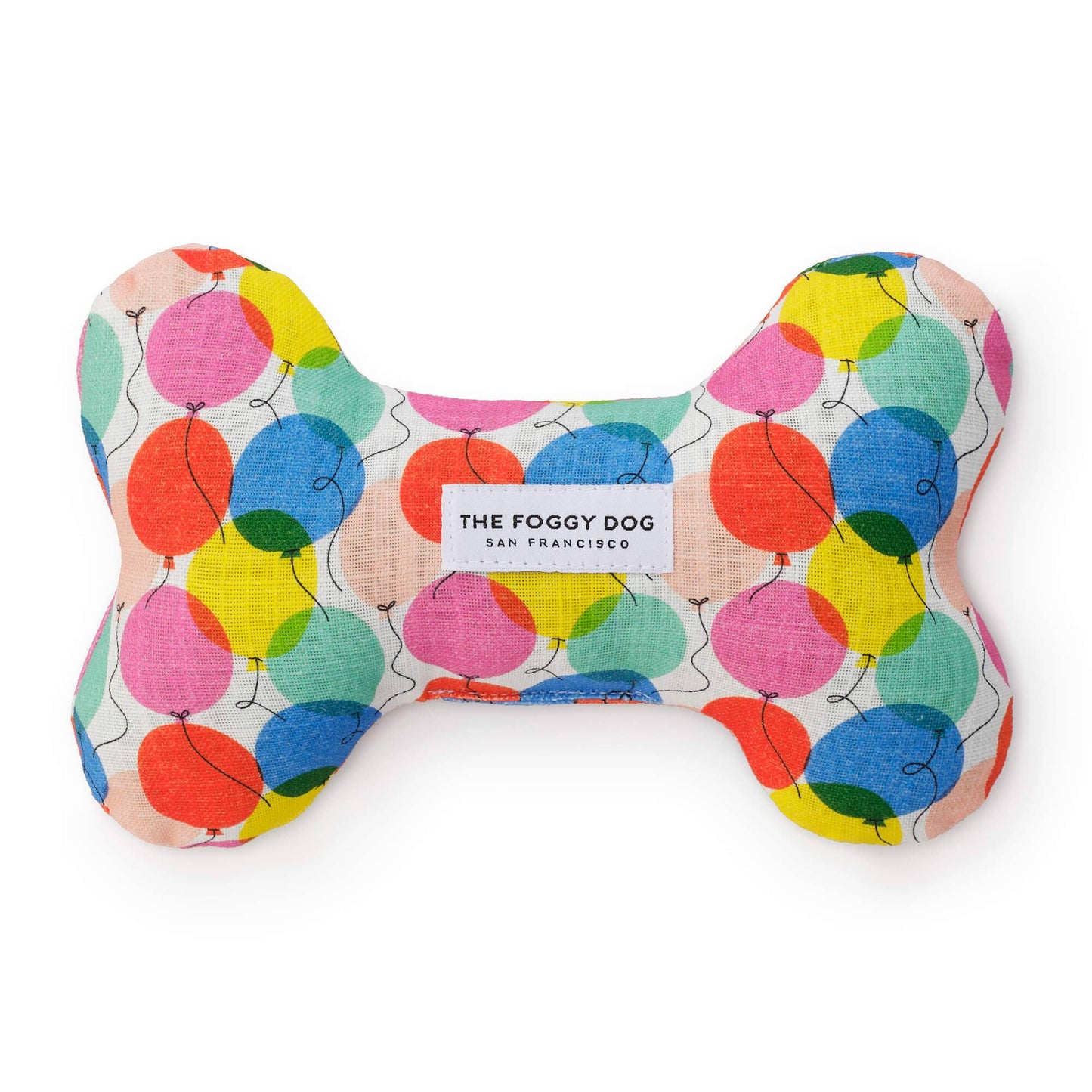 Pup, Pup, and Away Birthday Dog Bone Toy