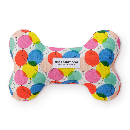 Pup, Pup, and Away Birthday Dog Bone Toy