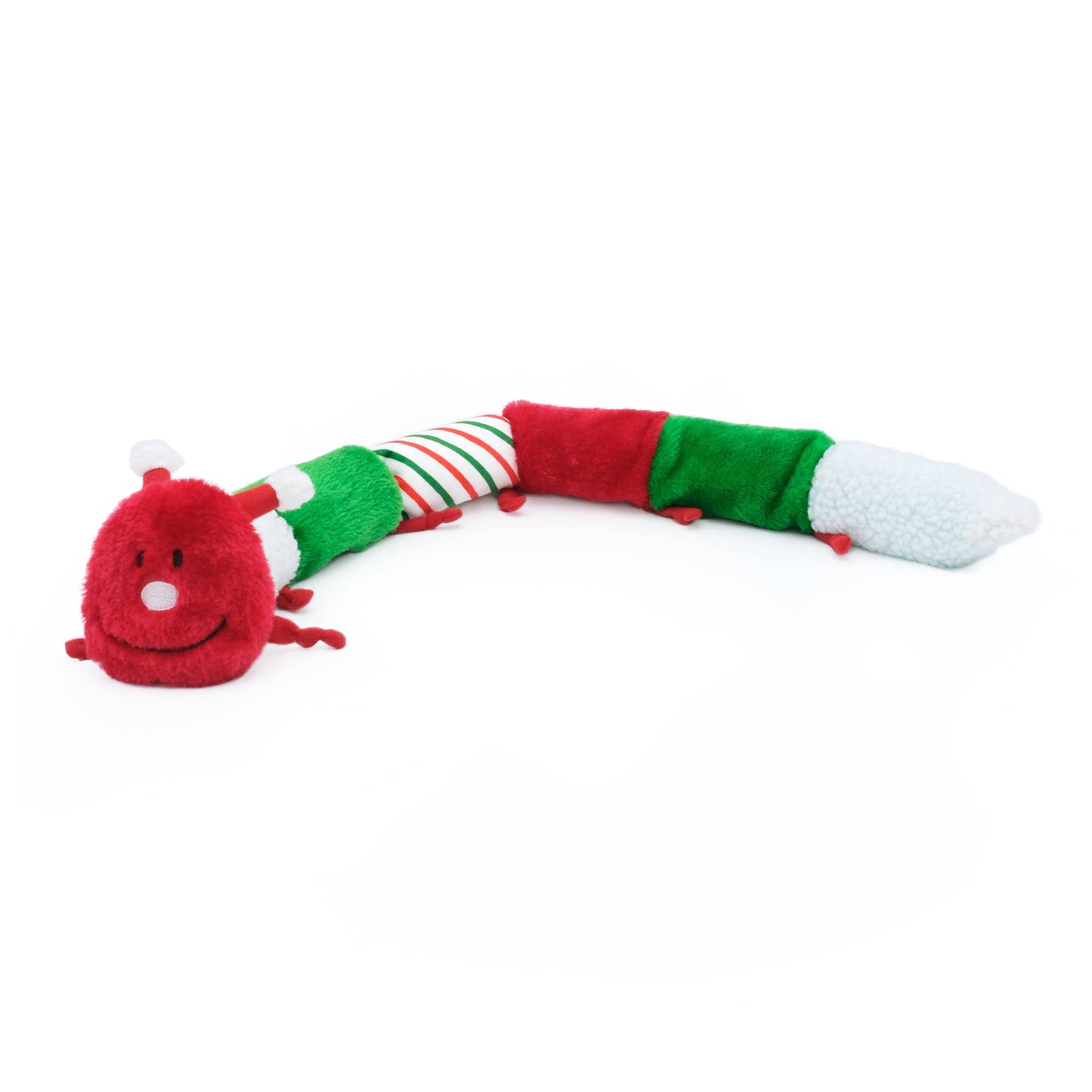 Christmas Caterpillar - Holiday Dog Toy