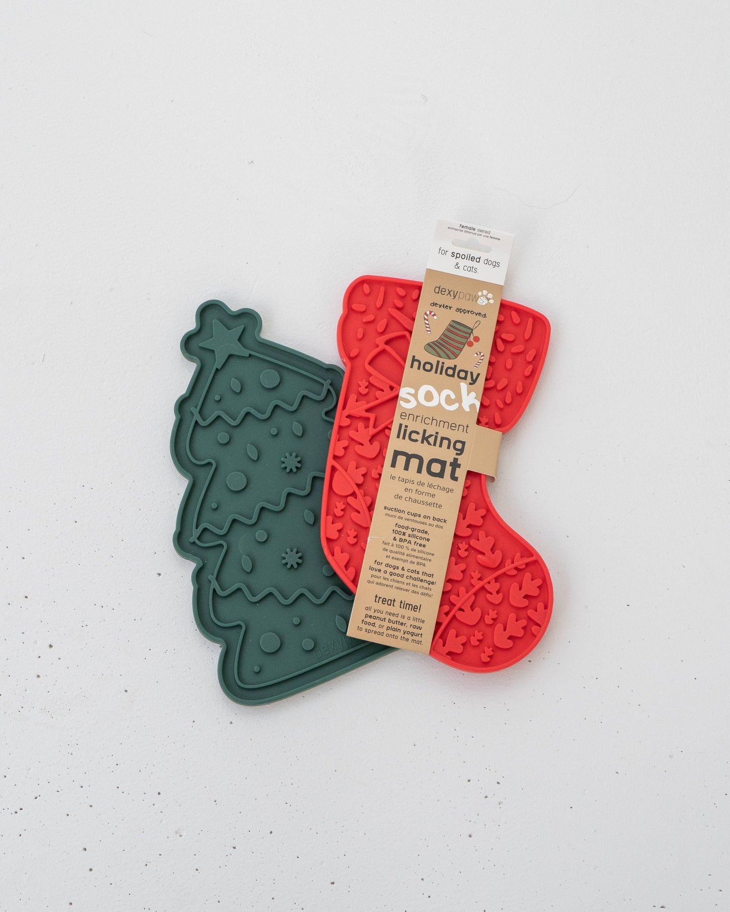 Christmas Edition: Christmas Tree Enrichment Lick Mat