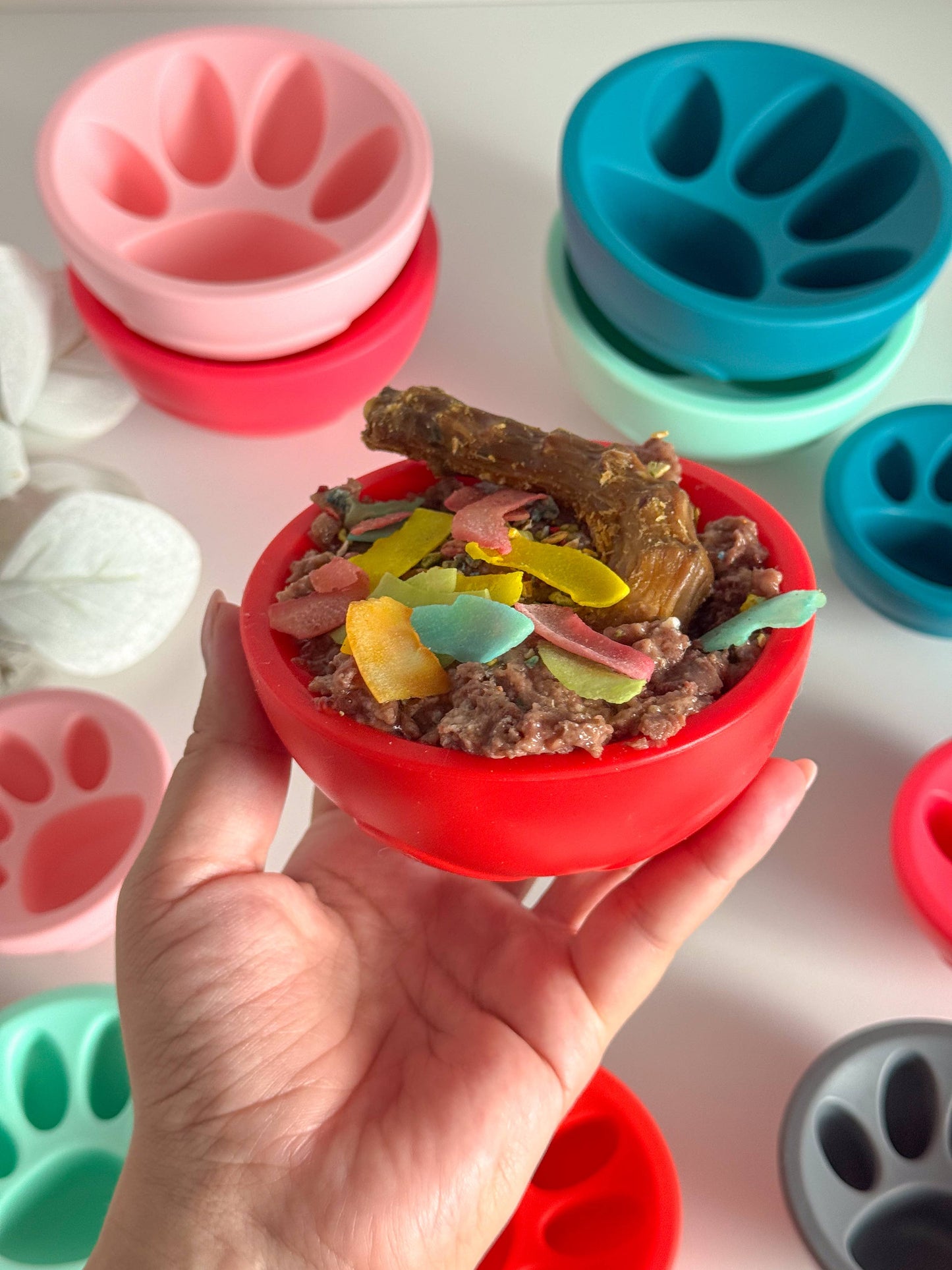 Paw Snack Bowl Small | 3 Colours