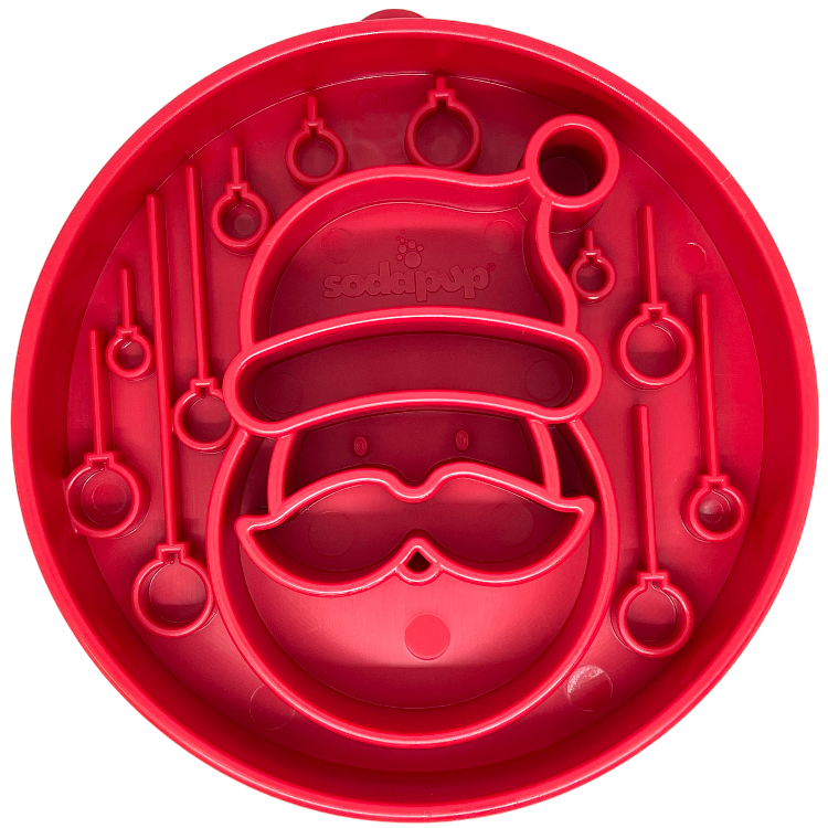 Santa Design eBowl Enrichment Slow Feeder Bowl