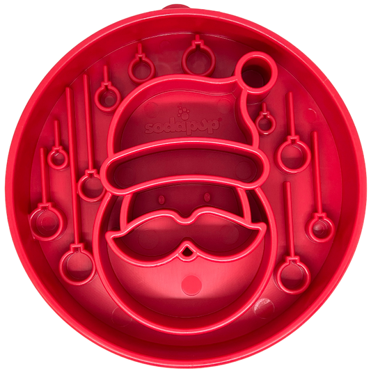 Santa Design eBowl Enrichment Slow Feeder Bowl