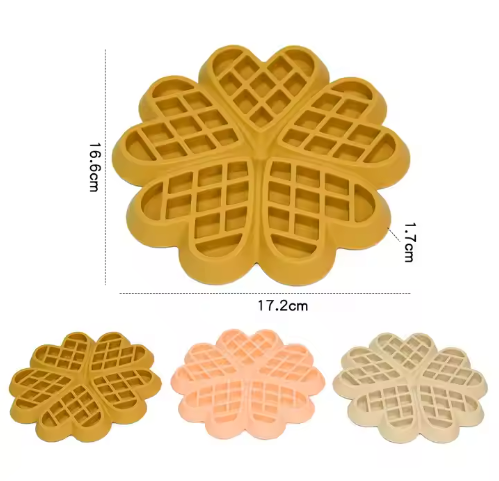 The Waffle Lickmat - Peach