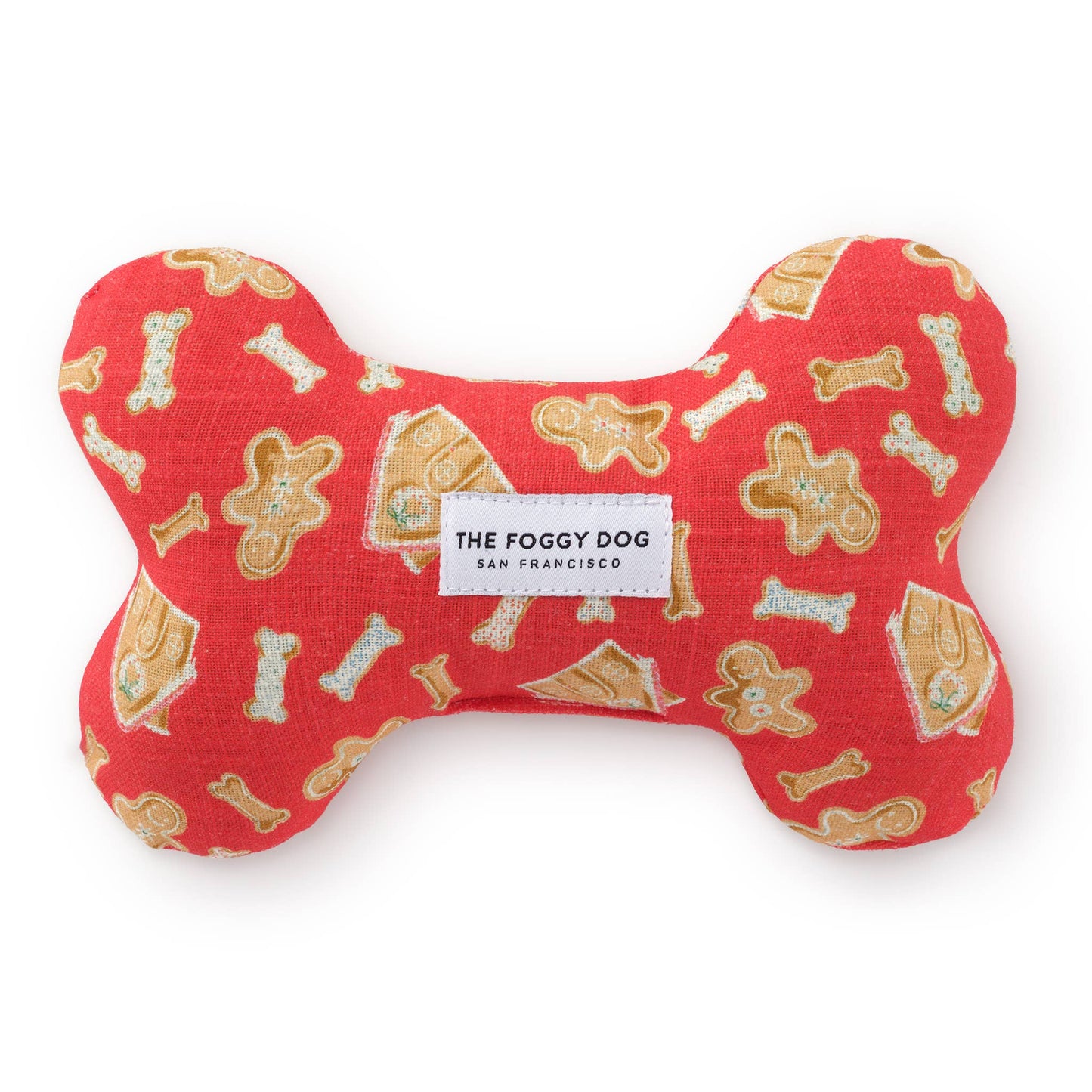 Baking Spirits Bright Holiday Dog Squeaky Toy