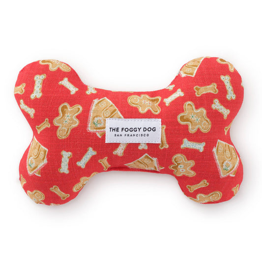 Baking Spirits Bright Holiday Dog Squeaky Toy