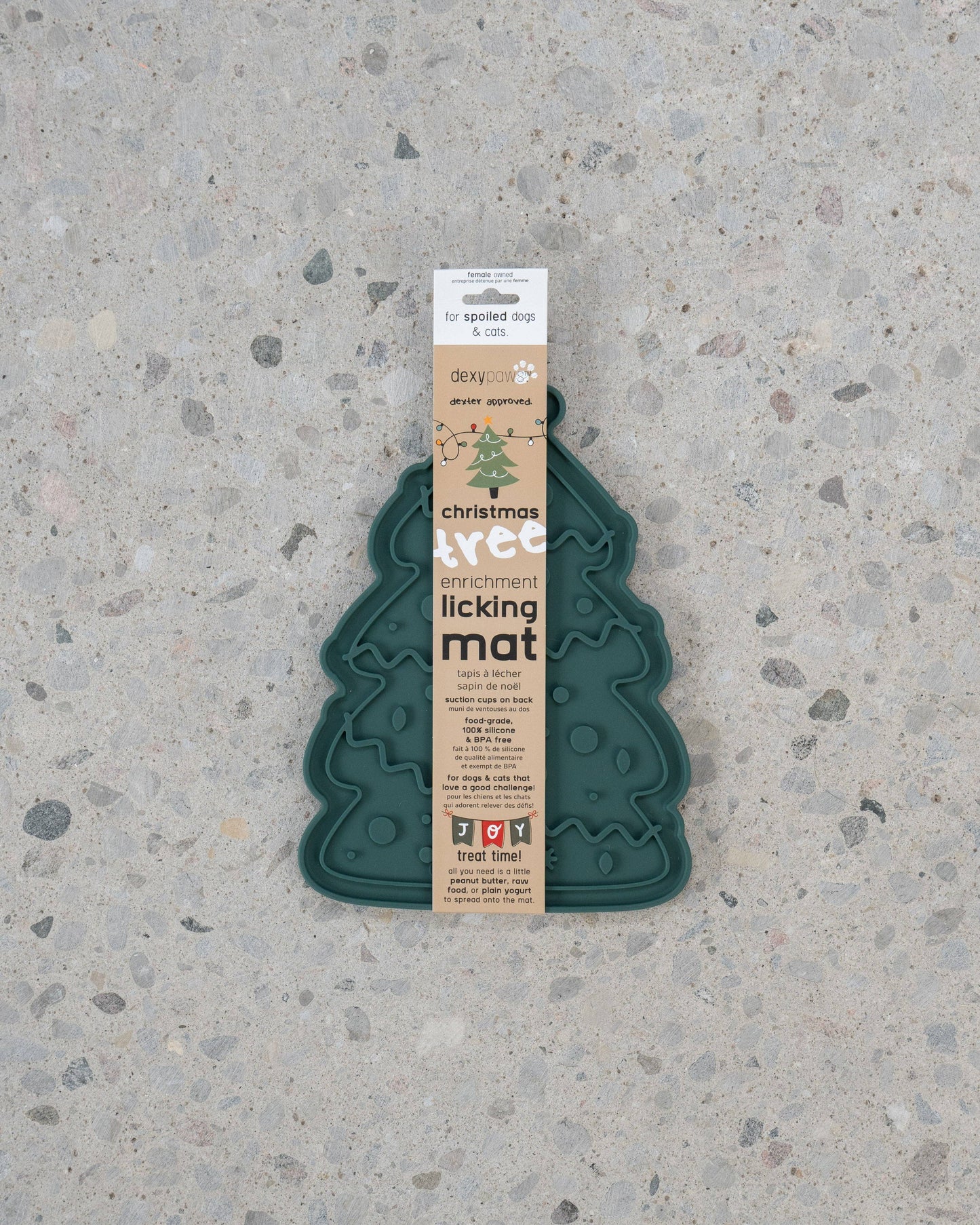 Christmas Edition: Christmas Tree Enrichment Lick Mat