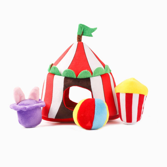 HugSmart Pet - Happy Circus Burrow Toy