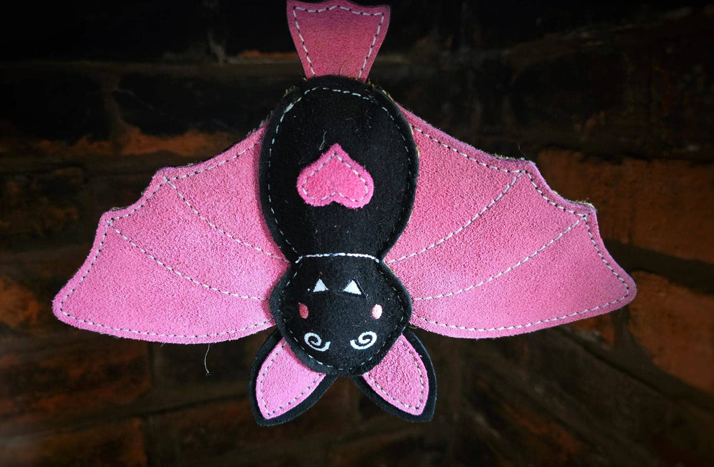 Halloween Vampire Bat NORA BATTY Small Breed Eco Dog Toy