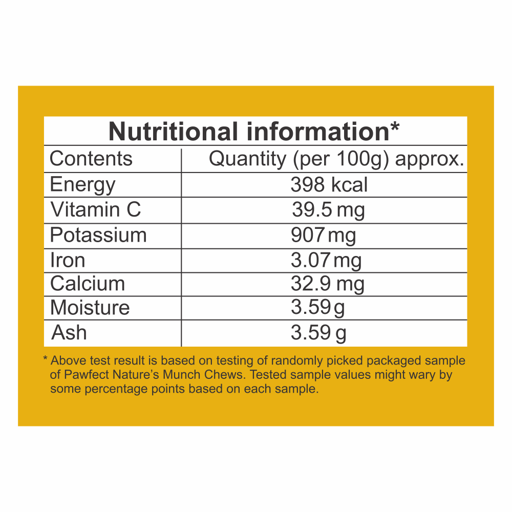 Pawfect Nature's Munch Freeze Dried Crispy Banana Treats