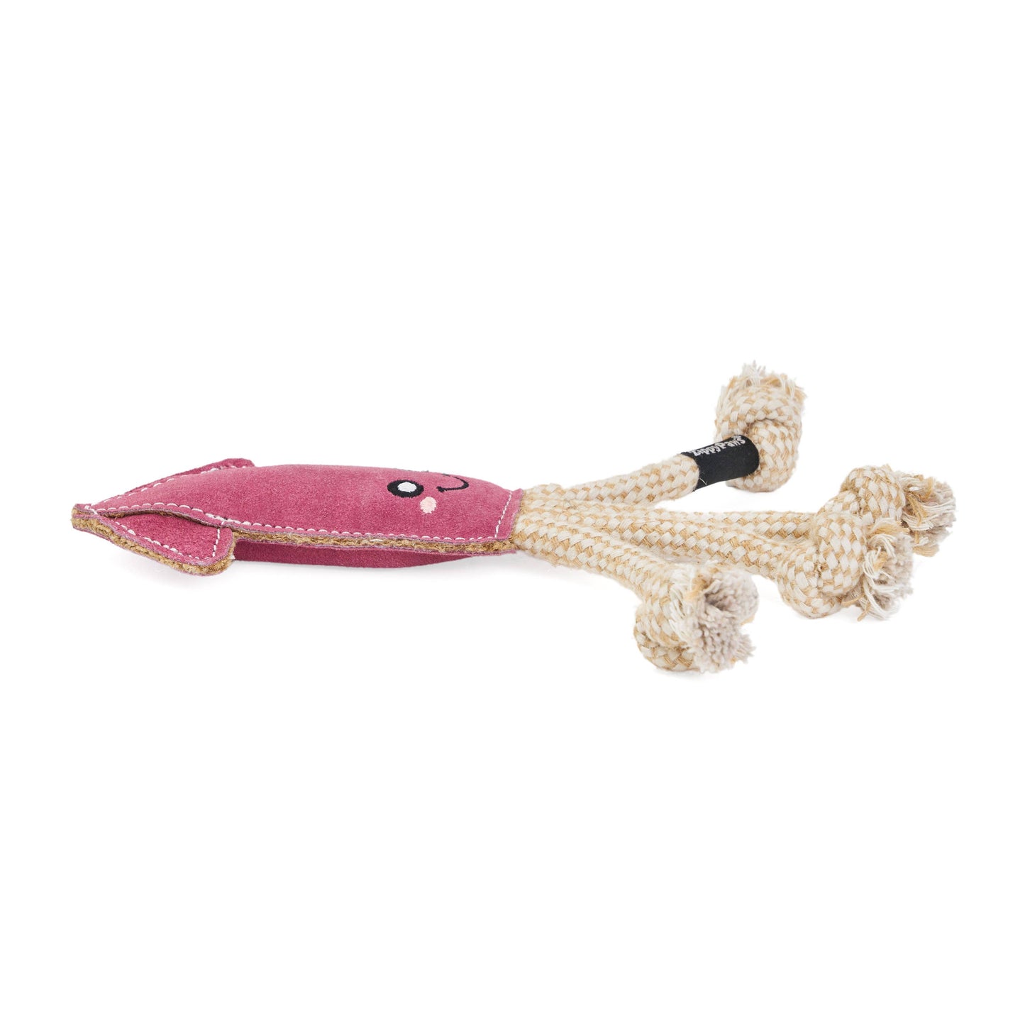 EcoZippy Suede and Rope Buddies - Squid