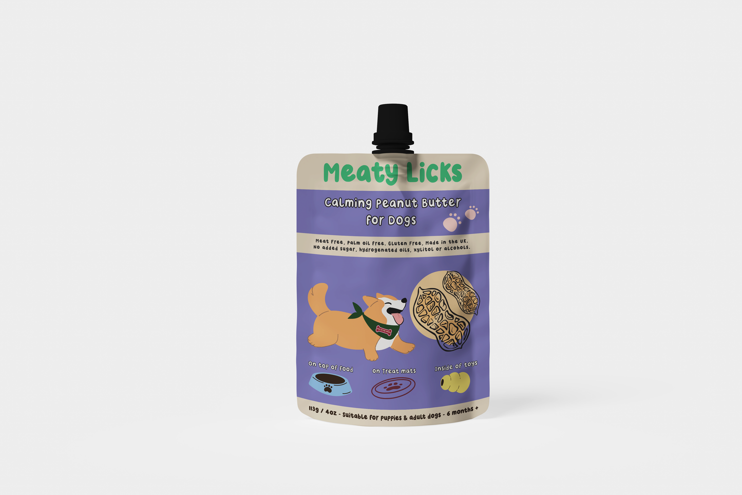 Calming Peanut Butter Pouch