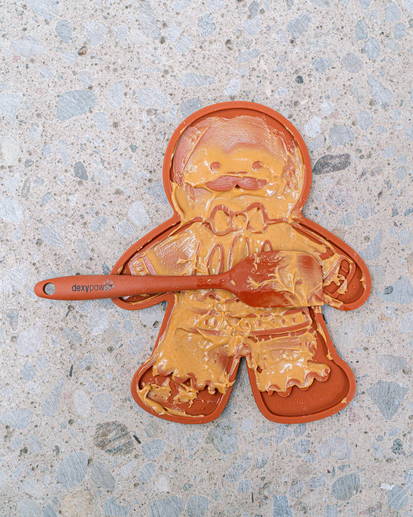 Dexy Paws Gingerbread Man & Spatula Set