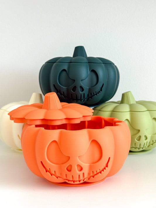 Pumpkin Spooky Feeding Bowl for Dogs | 3 Colours