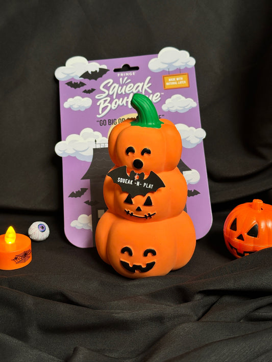 GO BIG OR GOURD HOME LATEX DOG TOY